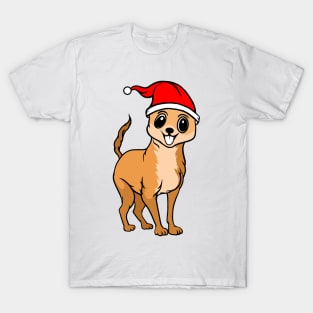 Santa Chihuahua T-Shirt